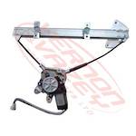 WINDOW REGULATOR - ELECTRIC W/MOTOR 24V - L/H - MITSUBISHI CANTER FE5/FE6 1994-