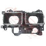 HEADLAMP HOUSING - L/H - TWIN H/L - MITSUBISHI CANTER FE5/FE6 1994-