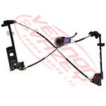 WINDOW REGULATOR - L/H - 24V - ELECT - W/MOTOR - MITSUBISHI CANTER FE7/FE8 2005-