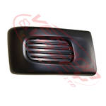 FRONT BUMPER END - R/H - W/FOG COVERS - NARROW - 225MM DEEP - MITSUBISHI CANTER FE 2011-