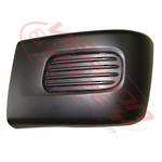 FRONT BUMPER END - L/H - W/FOG COVERS - WIDE - 270MM DEEP - MITSUBISHI CANTER FE 2011-