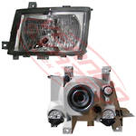 HEADLAMP - L/H - ELECTRIC/ MANUAL - W/O MOTOR - MITSUBISHI CANTER FE 2011-