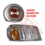 CORNER LAMP - R/H - 4 POINT BULB SOCKET - MITSUBISHI CANTER FE 2016-