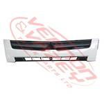 GRILLE - WHITE/BLACK - WIDE - MITSUBISHI CANTER FE 2011-