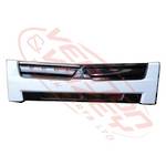 GRILLE - WHITE/BLACK - NARROW - MITSUBISHI CANTER FE 2011-