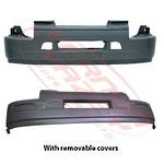 FRONT BUMPER - WITH REMOVEABLE FOG LAMP COVERS - MACK PREMIUM - 1996-05 (NO SPOILER TYPE)