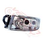 HEADLAMP - R/H - CHROME - MANUAL - RENAULT PREMIUM - 2006-