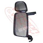MIRROR - ELECTRIC/HEATED - L/H - W/AUXILIARY - SCANIA P/R TRUCK - 1997-