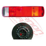 REAR LAMP - L/H - SCANIA P/R TRUCK - 1997-