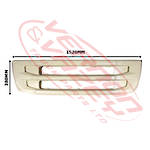GRILLE PANEL - LOWER (FITS BETWEEN HEADLAMPS) - 1520x380mm - SCANIA P/R TRUCK - 2009-