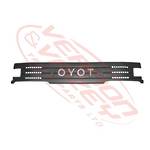 GRILLE - NARROW CAB - UPPER - SLVR - TOYOTA DYNA BU60/BU85/BU66/BU96 1984-94