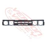 GRILLE - NARROW CAB - LOWER - BLK - TOYOTA DYNA BU60/BU85/BU66/BU96 1984-94