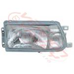 HEADLAMP - R/H - W/CLR FOG LAMP - TOYOTA DYNA BU102/BU212 1995-2000