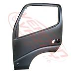 FRONT DOOR SHELL - L/H - WITH REFLECTOR HOLE - TOYOTA DYNA XZU320 2000-