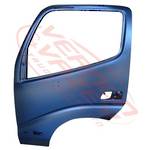 FRONT DOOR SHELL - L/H - W/MIRROR AND REFLECTOR AND LAMP HOLE - TOYOTA DYNA XZU320 2000-