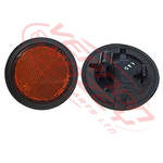 FRONT DOOR REFLECTOR - R/H - AMBER - TOYOTA DYNA XZU320 2000-