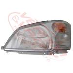 HEADLAMP - L/H - ELECT AUTO ADJ - 24VOLT - TOYOTA DYNA XZU320 2004-