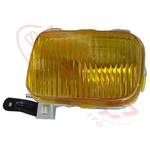 FOG LAMP - L/H - YELLOW - TOYOTA DYNA XZU320 2000-