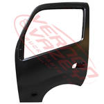 FRONT DOOR SHELL - L/H - WITH MIRROR & SIDE LAMP HOLE - WIDE - TOYOTA DYNA/HINO DUTRO 2011-
