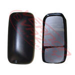 MIRROR HEAD - L/H - ON DOOR - 25MM BAR - SPLIT - NON ELEC & HEAT - TOYOTA DYNA / HINO DUTRO 2011-