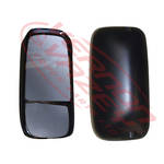 MIRROR HEAD - R/H - ON DOOR - 25MM BAR - SPLIT - NON ELEC & HEAT - TOYOTA DYNA / HINO DUTRO 2011-