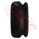 MIRROR COVER - L=R - ON DOOR - BLACK - TOYOTA DYNA / HINO DUTRO 2011-