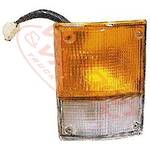 CORNER LAMP - L/H - AMBER/CLEAR - TOYOTA COASTER BB20 1983-87