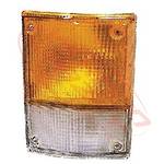 CORNER LAMP - LENS - R/H - AMBER/CLEAR - TOYOTA COASTER BB20 1983-87