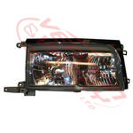 HEADLAMP - R/H - CRYSTAL - TOYOTA COASTER BB42 BUS 1993-