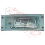 FRONT LAMP - L/H - CLEAR WITH FOGLAMP / SCREW MOUNT TYPE - VOLVO FH/FM - 1995-2002