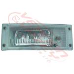 FRONT LAMP - R/H - CLEAR WITH FOGLAMP / SCREW MOUNT TYPE - VOLVO FH/FM - 1995-2002