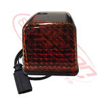 SUN VISOR LAMP - INNER - AMBER - SINGLE PLUG - VOLVO FH/FM