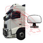 DOOR MIRROR - UPPER - VOLVO FH/FM - 2008-