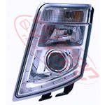 HEADLAMP - L/H - CHROME - LED - MANUAL - HID - VOLVO FH/FM - 2008-