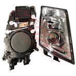 HEADLAMP - R/H - CHROME - LED - MANUAL - VOLVO FH/FM - 2008-