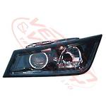 FOG LAMP - L/H - BLACK - W/HIGH BEAM - VOLVO FH/FM - 2008-