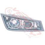 FOG LAMP - R/H - CHROME - W/HIGH BEAM - VOLVO FH/FM - 2008-