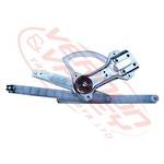 WINDOW REGULATOR - L/H - ELECTRIC W/O MOTOR - VOLVO FL7-10