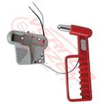 EMERGENCY HAMMER - 195X100X45 - UNIVERSAL - ALL MAKES/MODELS