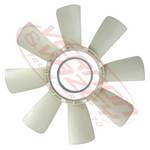 FAN BLADE - 8 BLADE - 620mm - HINO EK100/EP100/K13C