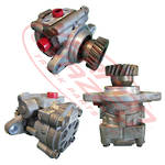 POWER STEERING PUMP - HELICAL CUT GEAR- 23 TEETH - HINO NO4CT