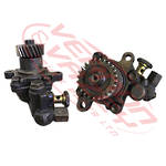 POWER STEERING PUMP - HELICAL CUT GEAR - 24 TEETH - HINO WO6D/JO8C