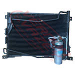 AIRCON CONDENSER - CORE ONLY - ISUZU 4HE1T