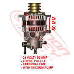 ALTERNATOR - 24V - 50 AMP - ISUZU 4HF1