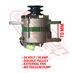 ALTERNATOR - 24V - 40 AMP - ISUZU 6HE1/6BG1/6HH1/6SA1/6SD1