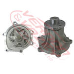 WATER PUMP - 6 BLADE - ISUZU 4JJ1