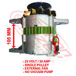 ALTERNATOR - 24V - 30 AMP - MITSUBISHI 6D15