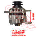 ALTERNATOR - 24V - 35 AMP - MITSUBISHI 6D16