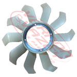 FAN BLADE - 10 BLADE - 475MM - MITSUBISHI CANTER 3.5T 4M40