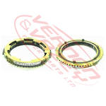 SYNCHRO RING SET - 51T - 1ST & 2ND - MITSUBISHI - MO38S5 GEARBOX / 4P10 M/T